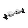 1Nx End Support RoundRail Linear Guide System
