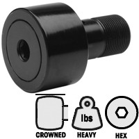 HR-BC/HR-XBC Series Heavy Stud Type: Crowned with Hex Head
