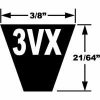 3VX Section Dimensions Diagram