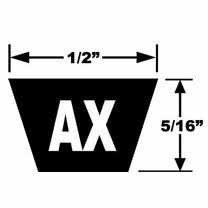 AX Section Dimensions Diagram