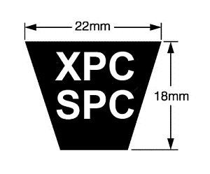 XPC SPC Section Dimensions Diagram