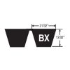BX Banded Dimensions Diagram