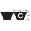 Banded C Section Dimensions Diagram
