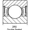 2RS Sealed Diagram