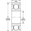 Deep Groove Ball Bearing Dimensions Diagram