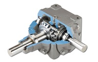 Boston Gear / Altra Industrial Motion Single Output RF2063R-GRG06B Overhung Load Standard Cast Iron C-Face Helical Bevel Gear Drive 2430 lb