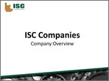 2020 ISC-Companies Overview Power Point Button