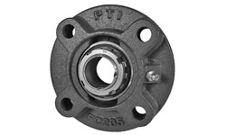 4-bolt Piloted Mounted ball Flange Bearing