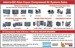 Adams-ISC Air Compressor Sales Service Line Card
