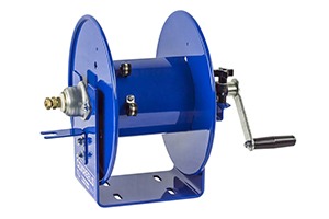 COXREELS 100WCL Series compact hand crank cable reels