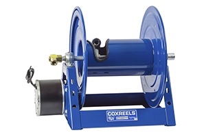 COXREELS 1125 Series motorized hose reels