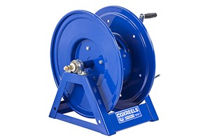 COXREELS 1125WCL Series hand crank or motorized Welding Cable reels