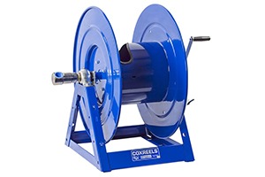 COXREELS 1175 Series hand crank and motorized hose reels