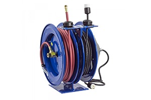 COXREELS C Air-Electric Series Combination spring driven hose reels